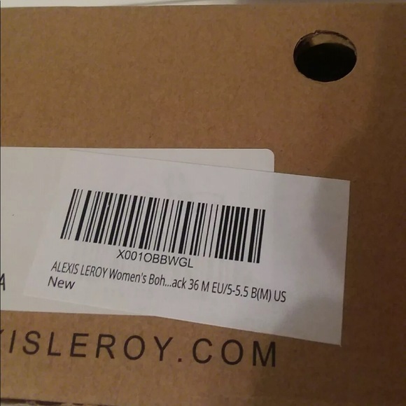 ALEXIS LEROY SANDALS SIZE 5-5 1/2 - Picture 6 of 6